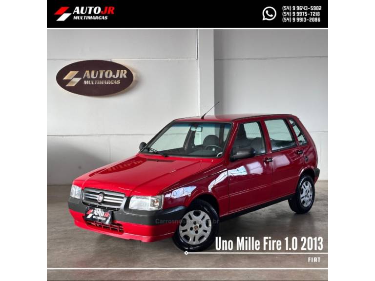 FIAT - UNO - 2013/2013 - Vermelha - R$ 29.900,00